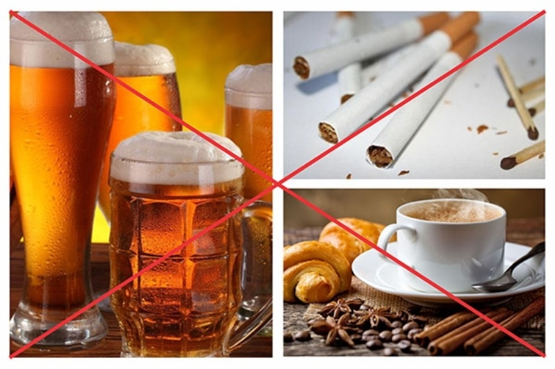 Hạn chế dùng chất kích thích như thuốc lá, rượu, cafein giúp giảm tình trạng nhạt miệng