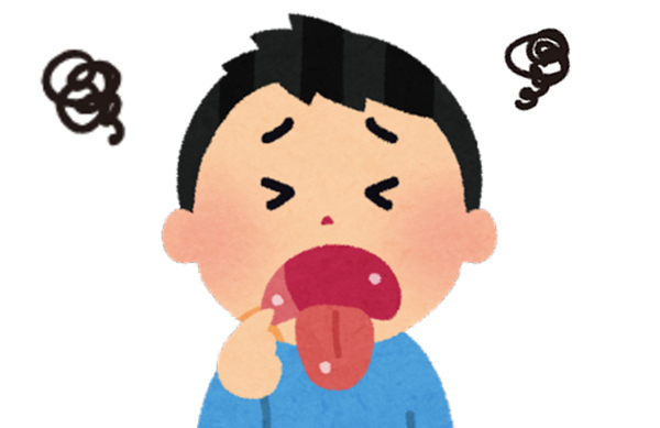 Nhiệt lưỡi gây khó chịu trong việc ăn uống và nói chuyện
