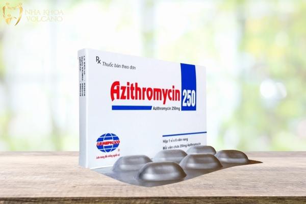 Thuốc chữa viêm lợi Azithromycin