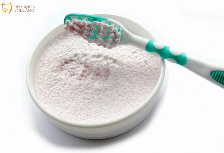 Đối với dạng bột Đối với dạng bột