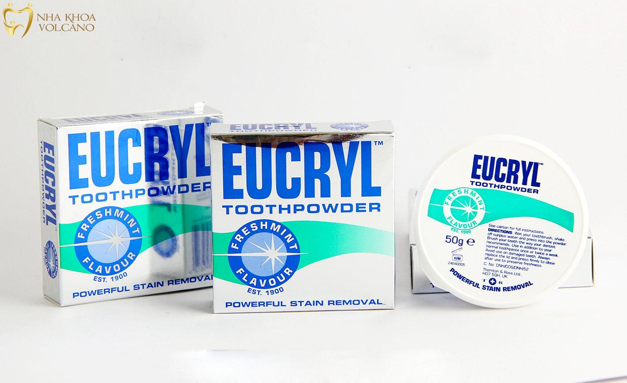 Bột làm trắng răng Eucryl Bột làm trắng răng Eucryl